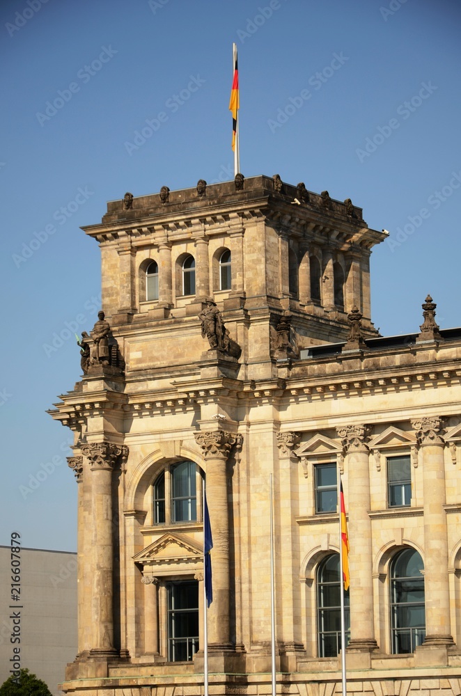 Berlin :Palais du Reichstag (Allemagne)
