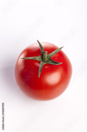 fresh tomatoes isolated white.