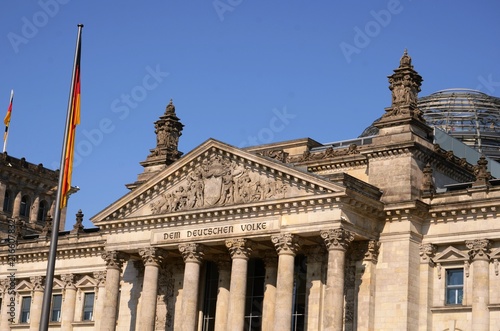 Berlin :Palais du Reichstag (Allemagne) 