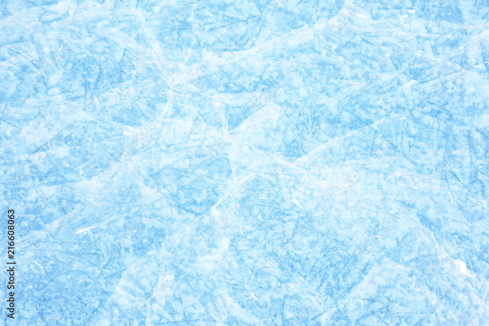 Obraz premium Blue background of Ice texture