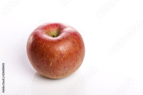 fresh apple isolated white. © dohee