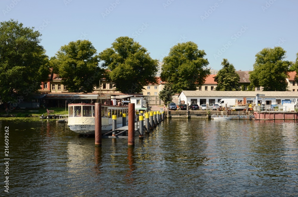 Port fluvial de Potsdam (Allemagne)
