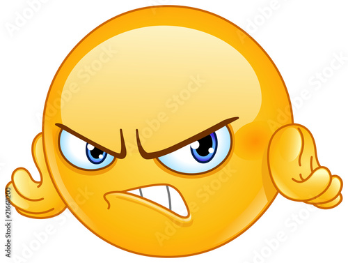 Mad emoticon