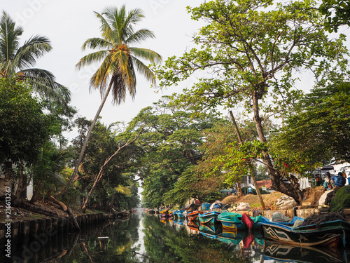 Dutch canal boat tour - Negombo - Sri Lanka photo