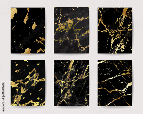 marble background vector collection design for wedding invitation cards ,cover, poster, banner and packaging design