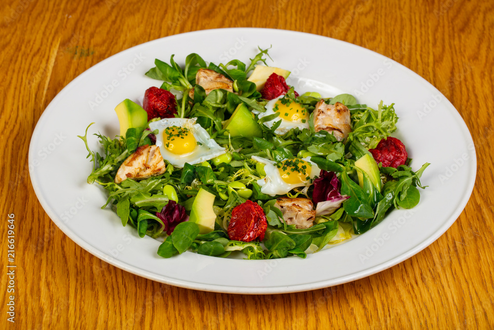 Salad with chicken Salad with chicken