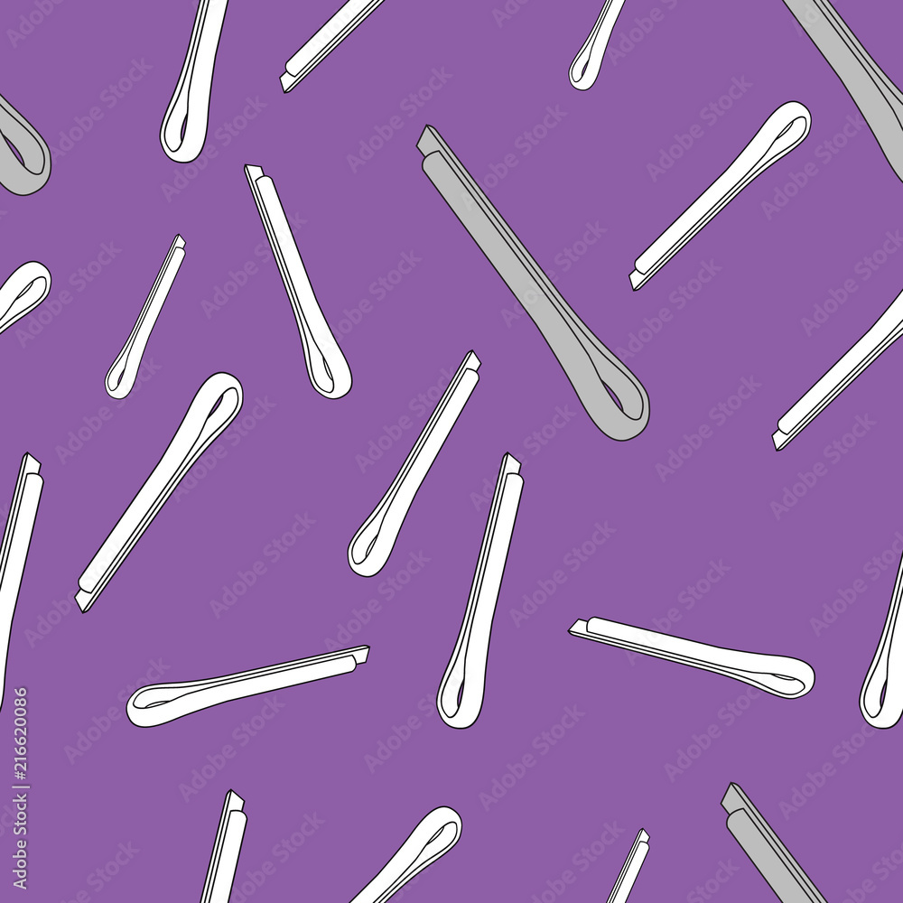 Seamless background with cotterpins Seamless background with cotterpins