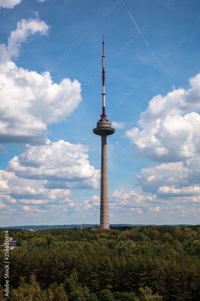 Fototapeta premium Vilnius,TV tower