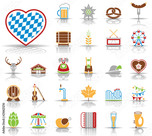 Oktoberfest - Iconset (Farbe)