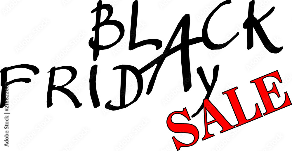 Obraz premium Black Friday