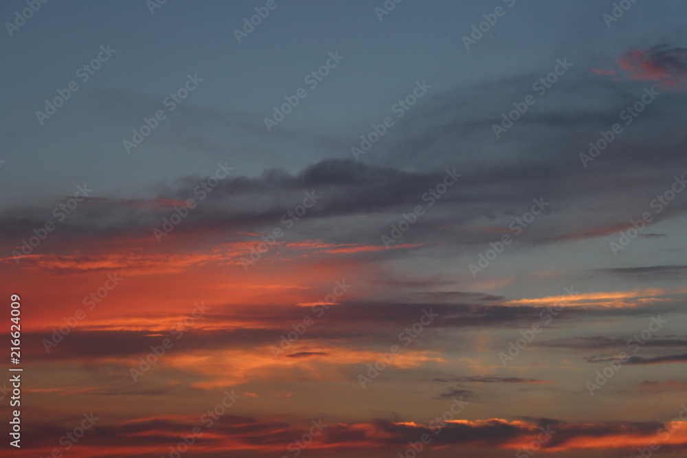 evening sky evening sky