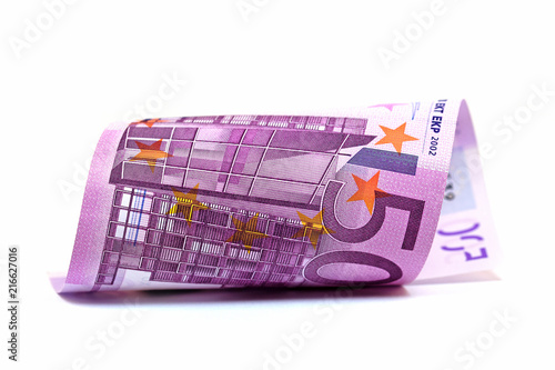500 Euro,Geldschein, weißer Hintergrund photo