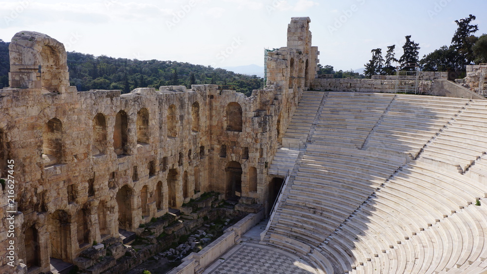 Theatre of Dionysus Eleuthereus, Athens, Greece