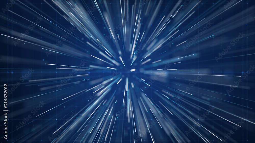 Naklejka premium Speed concept.