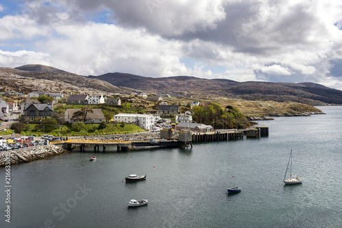 Tarbert, ferry terminal, Harris, Outer Hebrides, Scotland photo