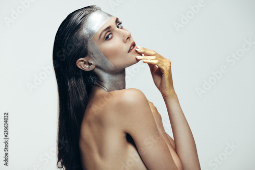 Plakat Avant garde look makeup