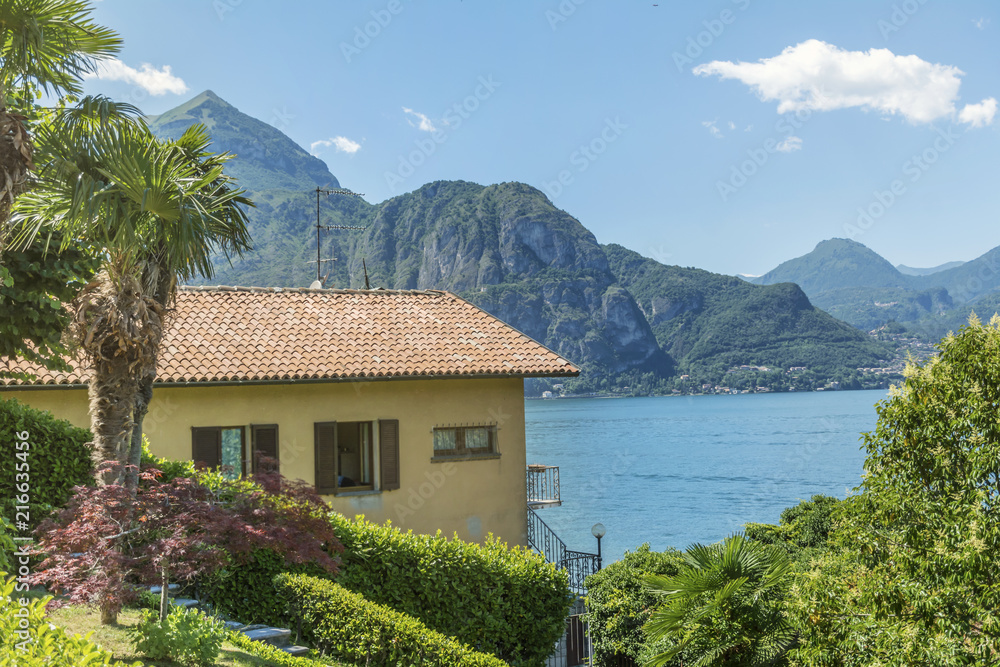 Traditional Italian Style House with Garden  and Como Lake View