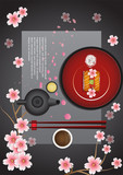 Japanese Food Set,vector illustration