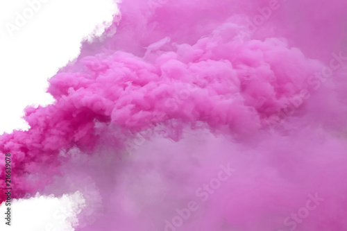 Purple smoke