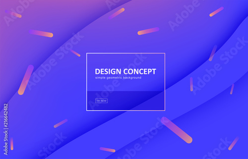 Abstract background, gradient geometric vector design. Graphic pattern in minimal style. Dynamic motion backdrop with smooth shadow, bright tilt lines