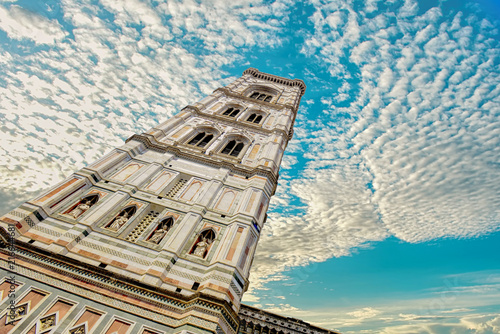 Giotto's bell tower in Florence, Italy photo