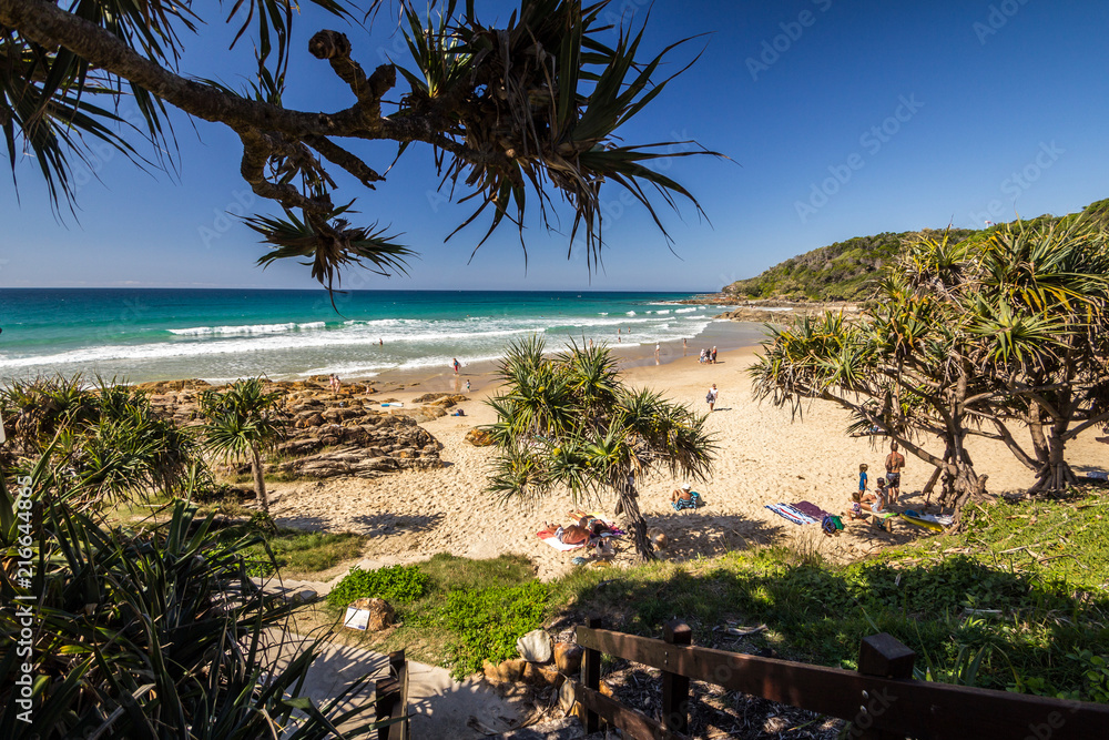Obraz premium Coolum beach, Queensland, Australia