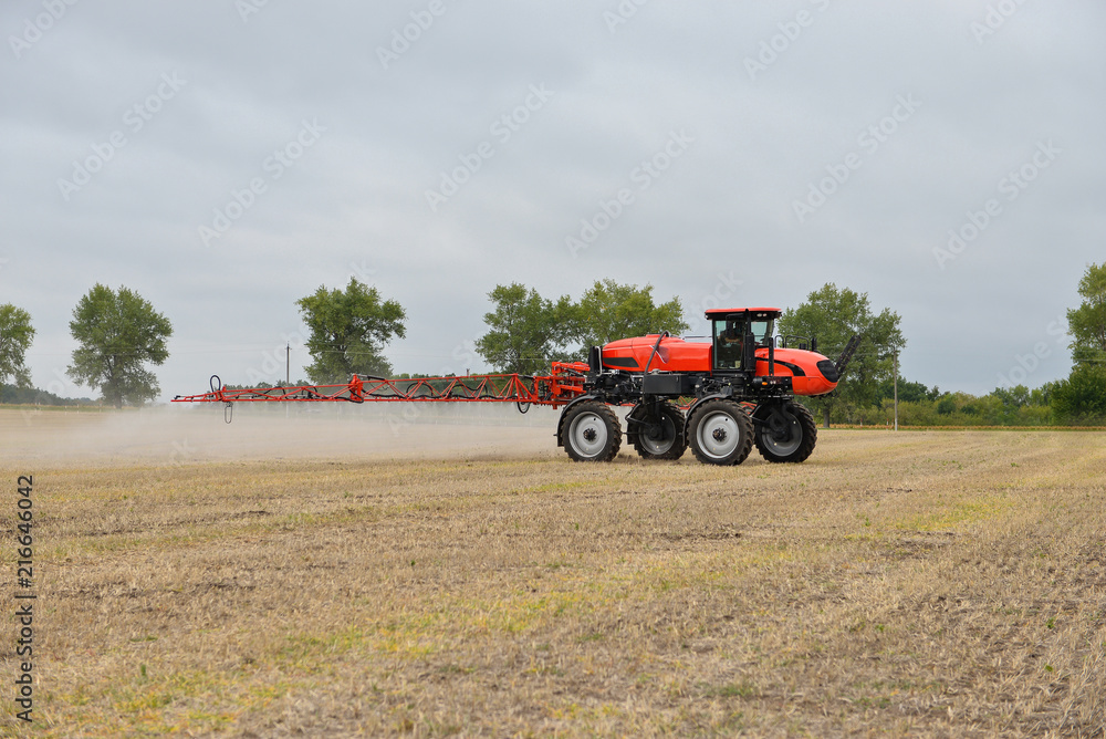 Fototapeta premium Watering of fields