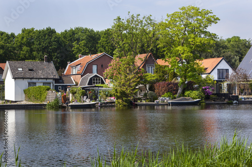 The idyllic river Rotte in Rotterdam