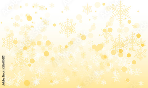 Background on a gold and white abstract backdrop with silk fabric. Happy New Year quote. Perfect for social media campaigns.