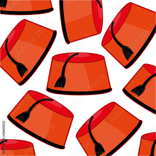 Turkish headdress pattern