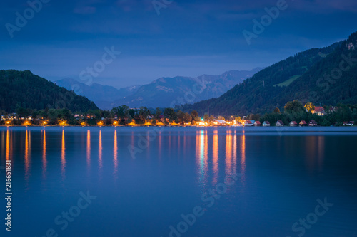 Abend am Alpsee im Allgäu