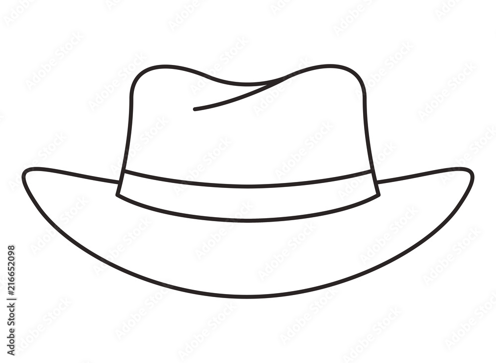 elegant hat isolated icon vector illustration design elegant hat isolated icon vector illustration design
