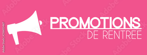 Etiquette : Promotions de rentrée