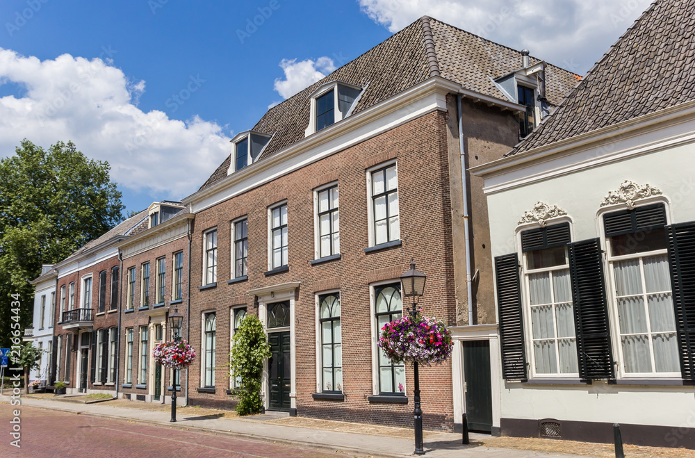 Former courthouse in the historic center of Doesburg, The Netherlands