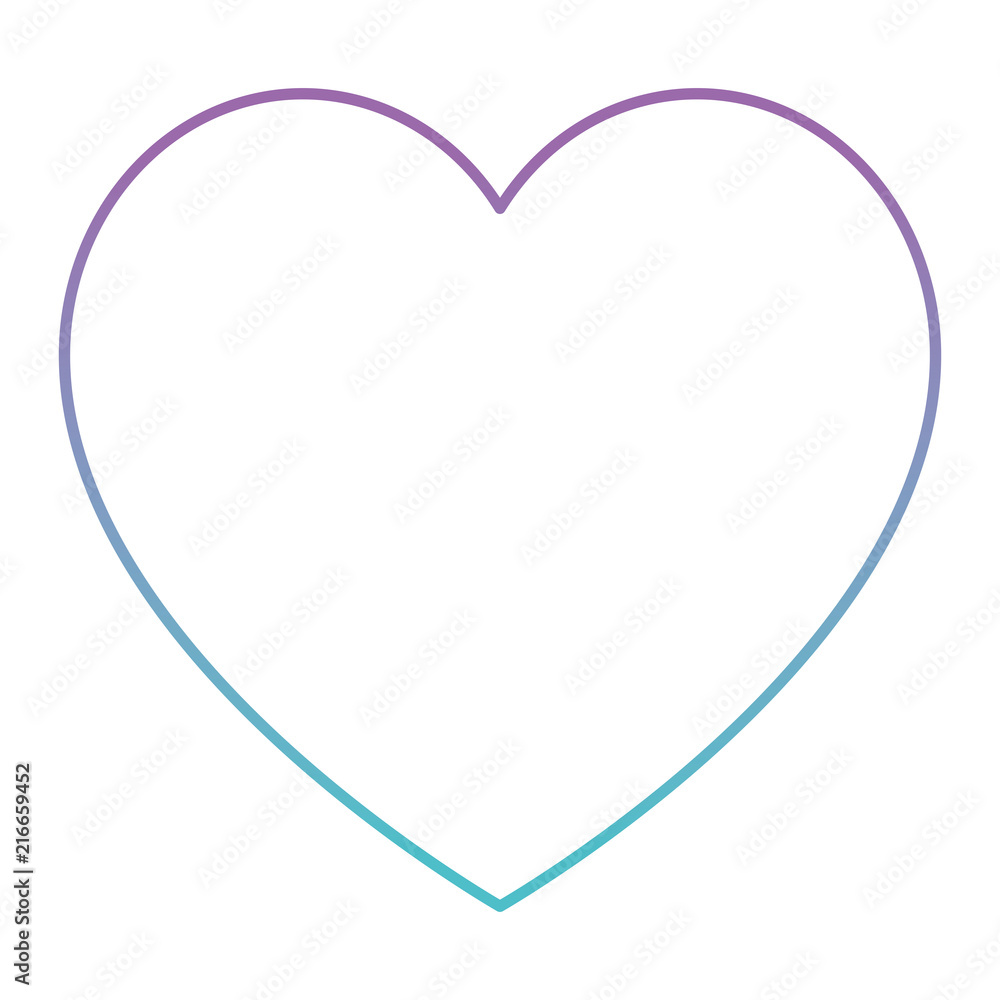 heart love isolated icon vector illustration design