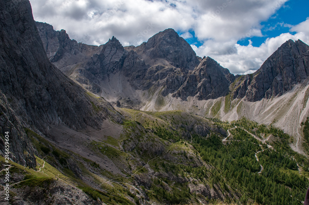 Fototapeta premium Gailtaler Alpen Lienz
