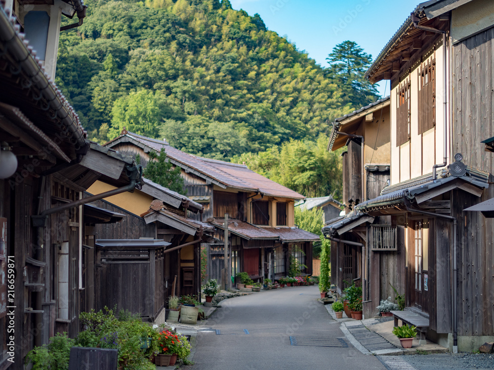 Good old town at Iwami-ginzan, shimane, japan 石見銀山