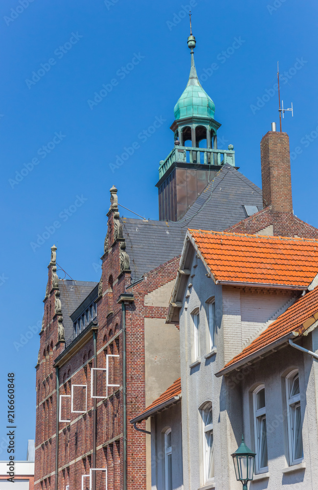 Historic town hall of Borkum, Germany