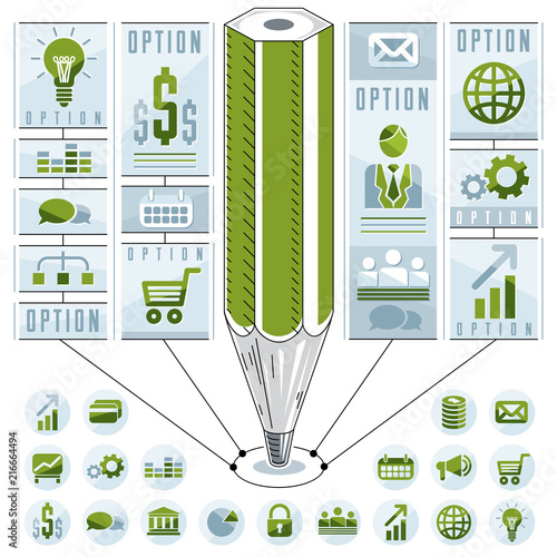 Infographics template, idea...