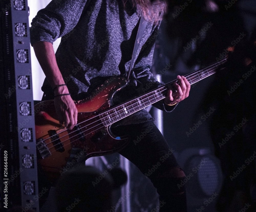 Obraz premium guitar guitarist concert