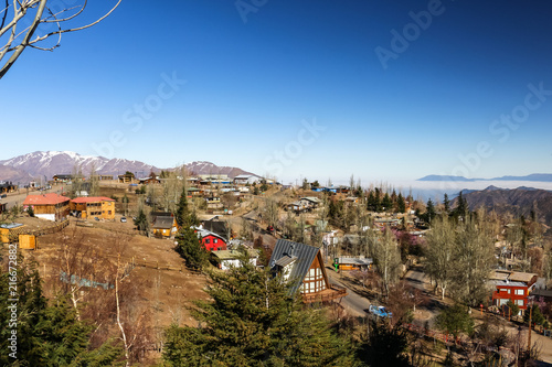 Mountain Village in Chile