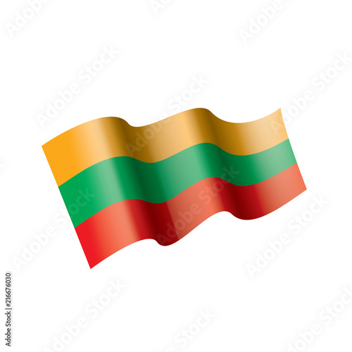 Free Download Lithuania flag, vector illustration - GFXLoad