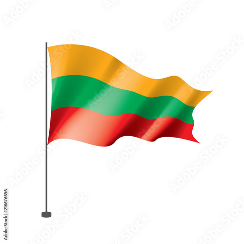 Free Download Lithuania flag, vector illustration - GFXLoad