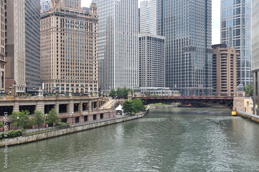Obraz premium Chicago Loop