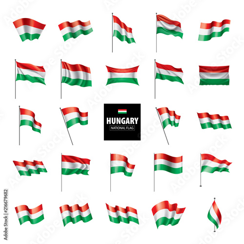 Free Download Hungary flag, vector illustration - GFXLoad