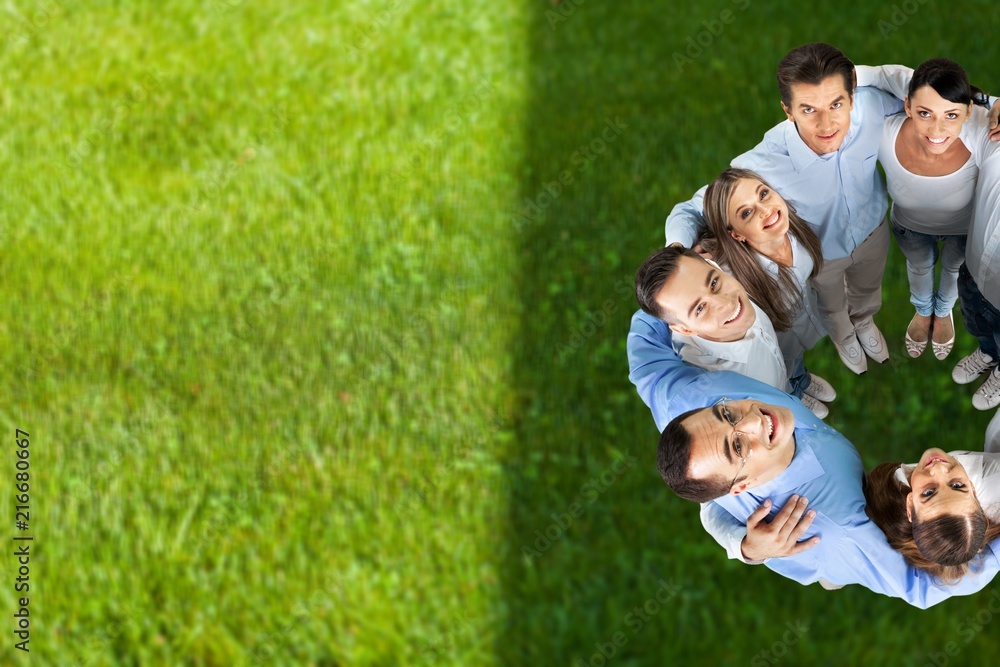 Fototapeta premium Team.