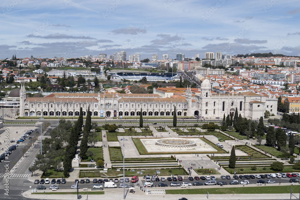 Obraz premium Monasteiro Dos Jeronimos en Lisboa