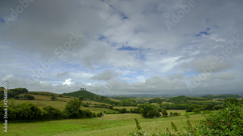 View of Cowlie's Hill near Bridport, Dorset, UK