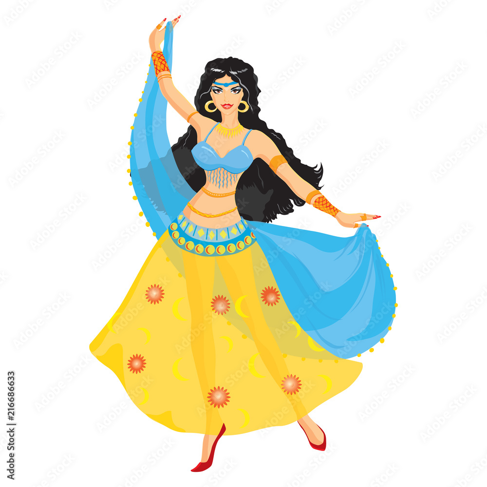 A simple hair Bun with Gajra for Garba. | Navratri dress, Indian designer  outfits, Navratri
