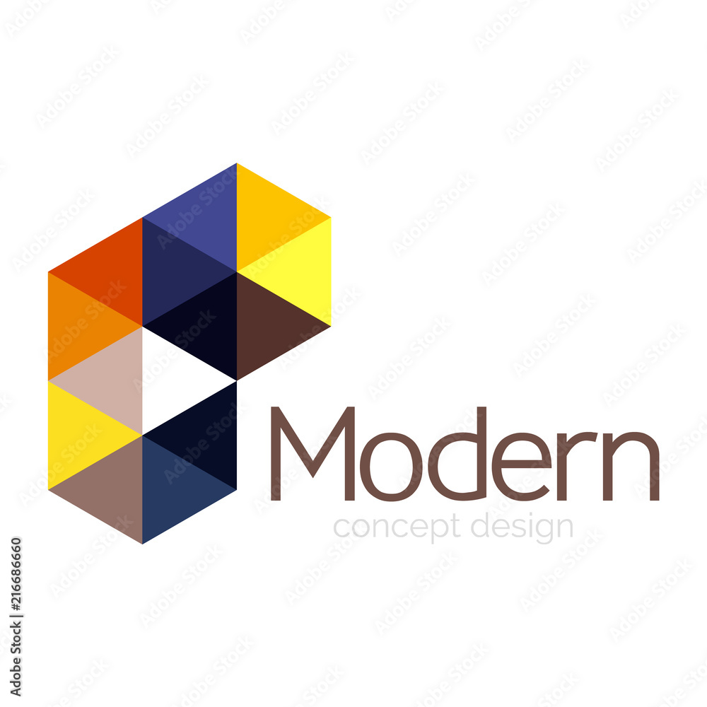 Triangle shape design abstract business logo icon design. Company logotype branding emblem idea Triangle shape design abstract business logo icon design. Company logotype branding emblem idea